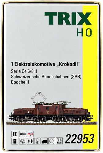 Trix 22953 krokodil 8 - 22953, ii
