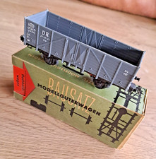 offener Güterwagen  OM  H0 DDR ca. 50-60 Jahre alt - Dietzel OVP