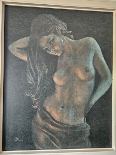 Großer akt kunstdruck pearson - kunstdruck,