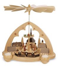 Tischpyramide Seiffener Dorf