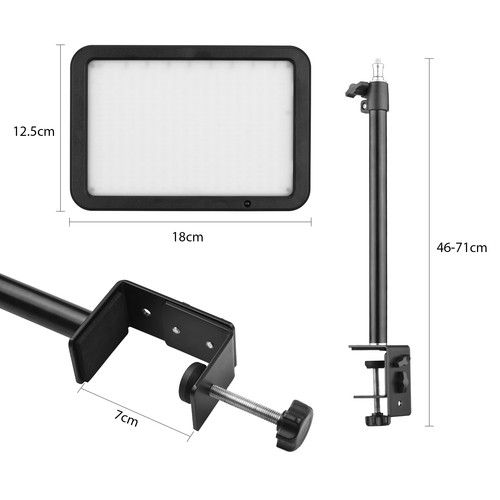 Videoleuchten set mit - 22-w-videoleuchten-set,
