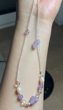 Poesie am Hals · Perlen-Kristall-Kette