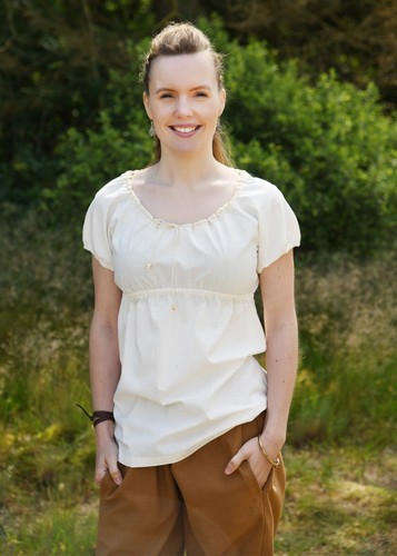 Mittelalter bluse natur - mittelalter,