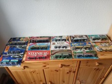 Werbetrucks Konvolut 14 STK OVP Oldtimer LKW-s Modellautos