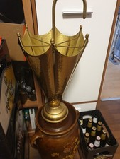 Vintage Schirmständer Messing