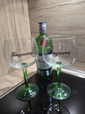 Tanqueray Gin Gläser Blasen