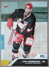 212 Tore Vikingstad Hannover Scorpions Eishockey DEL 2009-10