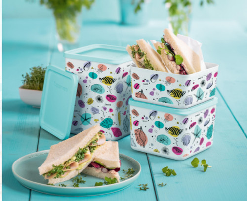 Neu tupperware cubix set - cubix-set, (3)