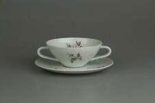 Suppentasse mit Untere Hutschenreuther Exzellenz Rosita