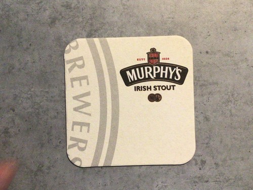 Bierdeckel murphys irish - murphys,