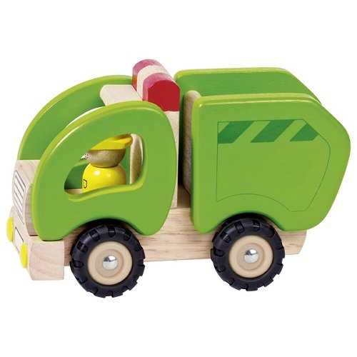 Goki 55964 müllwagen grün - goki,