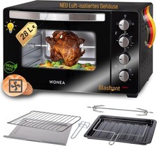 Mini Backofen 28 Liter Umluft