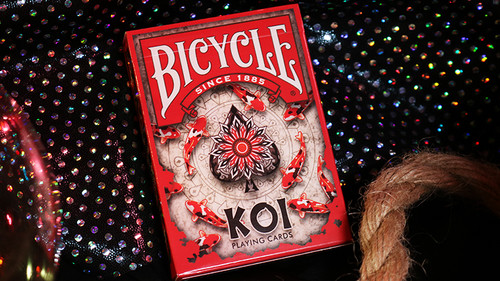 Bicycle koi playing cards - koi,