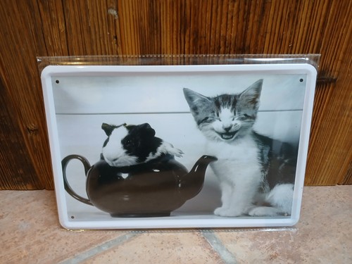 Blechschild meerschweinchen - blechschild,