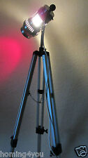 VEB GRANDIOSA graziöse Tripod Lampe Stehlampe Stativ  Bauhaus Farbfilter