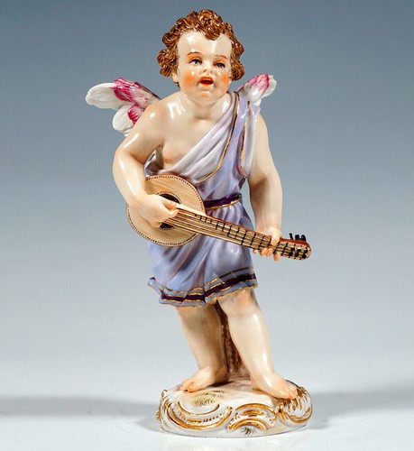 Meissen jugendstil figur - meissen, amor