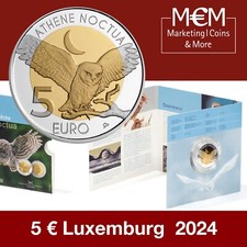 5 euro luxemburg 2024 - 5,