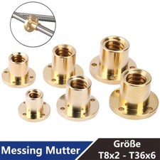 T8-T36 Trapezgewindespindel Messingmutter für Spindel aus Edelstahl 304