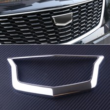 für Cadillac XT4 18 19 Rahmen KühlergrillAbdeckleiste Logo Emblem 17.9x8.5cm