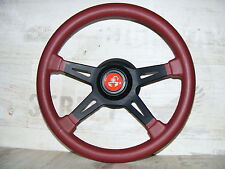 Sportlenkrad Lederlenkrad Abarth 380mm Lancia Delta Fiat Tipo Alf Romeo 145 155