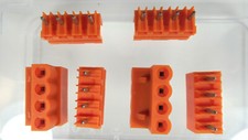 6 Teile Weidmüller Leiterplattensteckverbinder Gr.C 250 V ~ 1,5□ GZ8 4polig