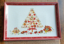 V&B WINTER BAKERY XXL Gebäckplatte rechteckig groß  39x26,5 cm NEU VILLEROY&BOCH