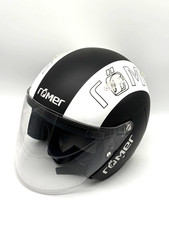 Römer RR 10-16 Größe M Jethelm Raceline Schwarz Weiß Wie NEU Top ✅