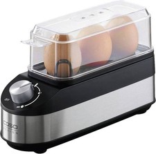 Caso Eierkocher E3 für 3 Eier elektronische Garzeitregelung LED Abschal. B Ware