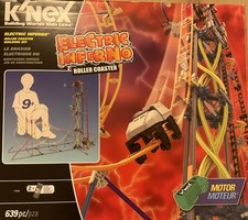 K'nex Roller Coaster Electric Inferno Building Set mit OVP und Anleitung!