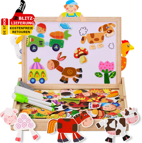 Holzpuzzle spielzeug 100pcs - holzpuzzle,