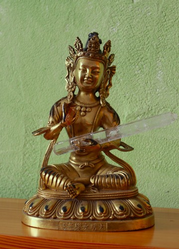 Buddha figur bronze skulptur - buddha,