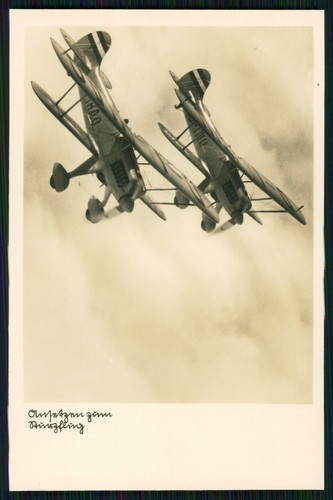Foto ansetzen zum sturzflug - ak,