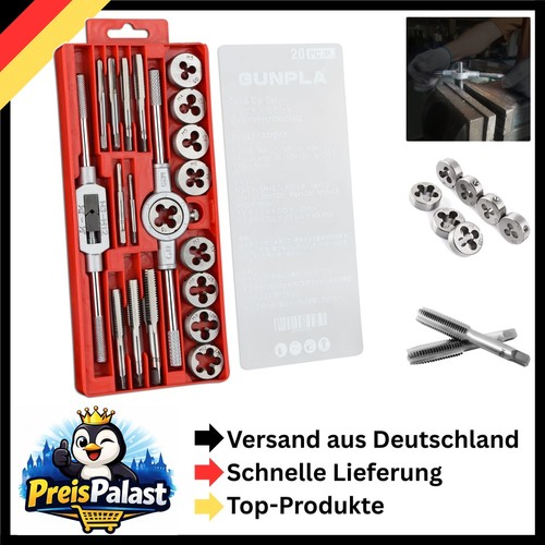Gewindeschneider set 20tlg - gewindeschneider,