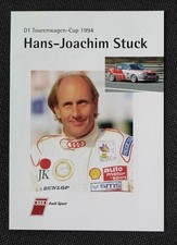 15687 Hans-Joachim Stuck Motorsport Autogrammkarte