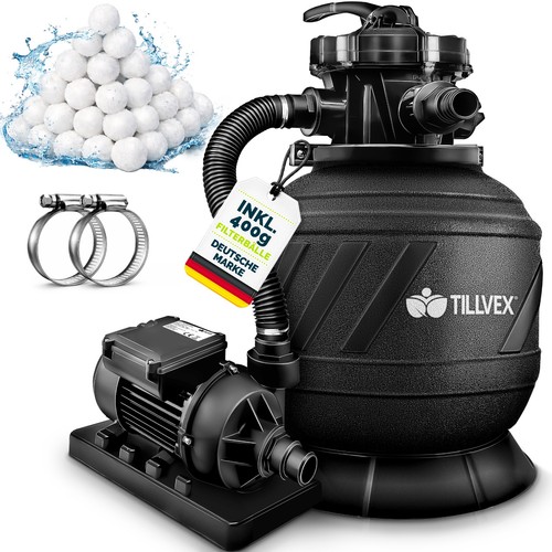 Sandfilteranlage mit pumpe - mit,
