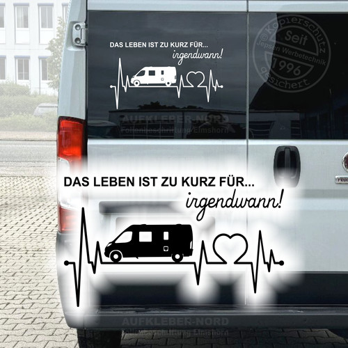 Herzschlag wohnmobil 60cm das - herzschlag,