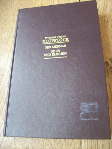 Klopstock der messias oden - messias,