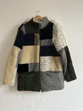 Gosha Rubchinskiy Kunstfell Patchwork Mantel 