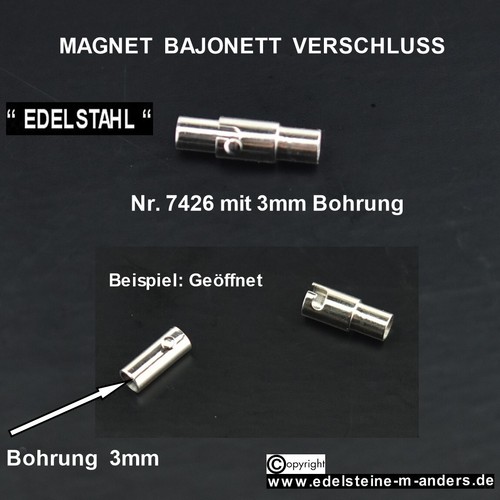 Bajonettverschluß magnet - bajonettverschluß,