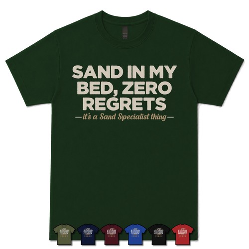 Sand bed zero regrets - sand, in