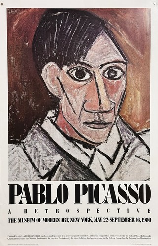 Original pablo picasso poster - pablo,