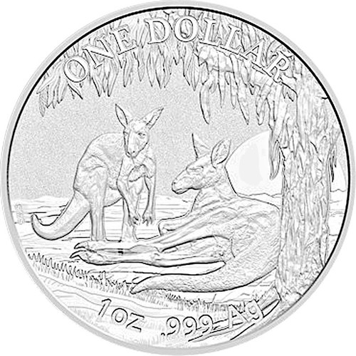 Silber 999 känguru 2018 - oz,