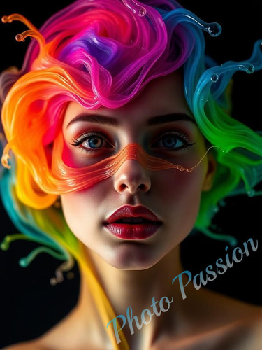Foto portrait frau - a4,