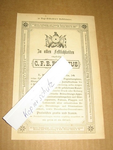 B bisenius wien - c., b.