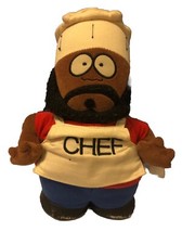 South Park, Chefkoch, Chef, Plüsch, Plush 22cm - 1998 original
