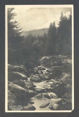 Schierke gel 1924 - ak,
