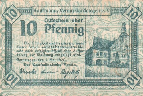 Verschiedene scheine notgeld - 3,
