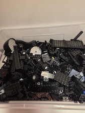 Lego Steine Konvolut schwarz