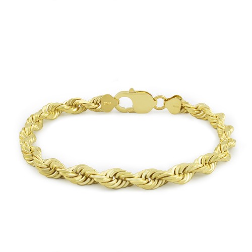 10k gelbgold solide 7mm - 10k,