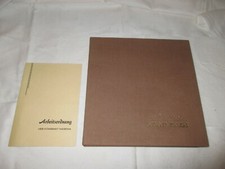 1972 NAGEMA Arbeitsordnung &